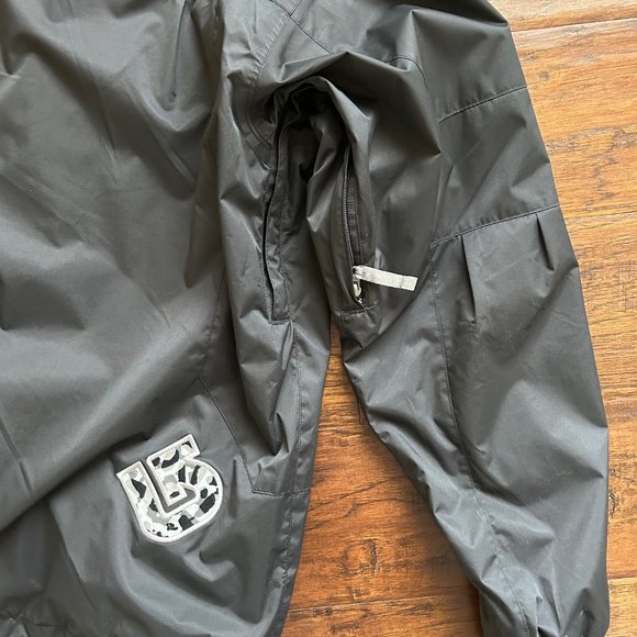 Burton mens snowboarding ski winter black jacket size Medium M - Picture 5 of 11